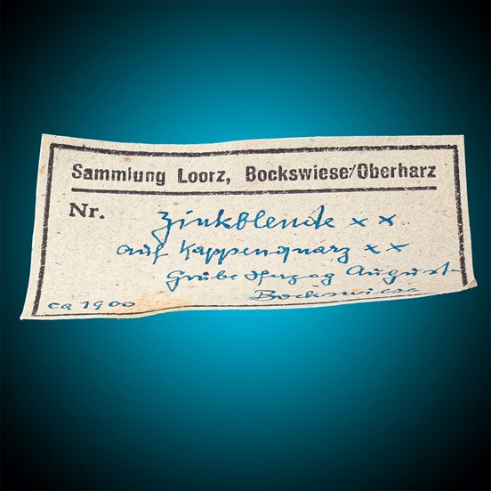 Sphalerite-Bockswiese | Hahnenklee | Goslar | Harz | Lower Saxony | Germany